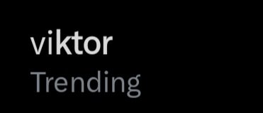 ViktorPandu's tweet image. I'm one day on X and my name is trending already?