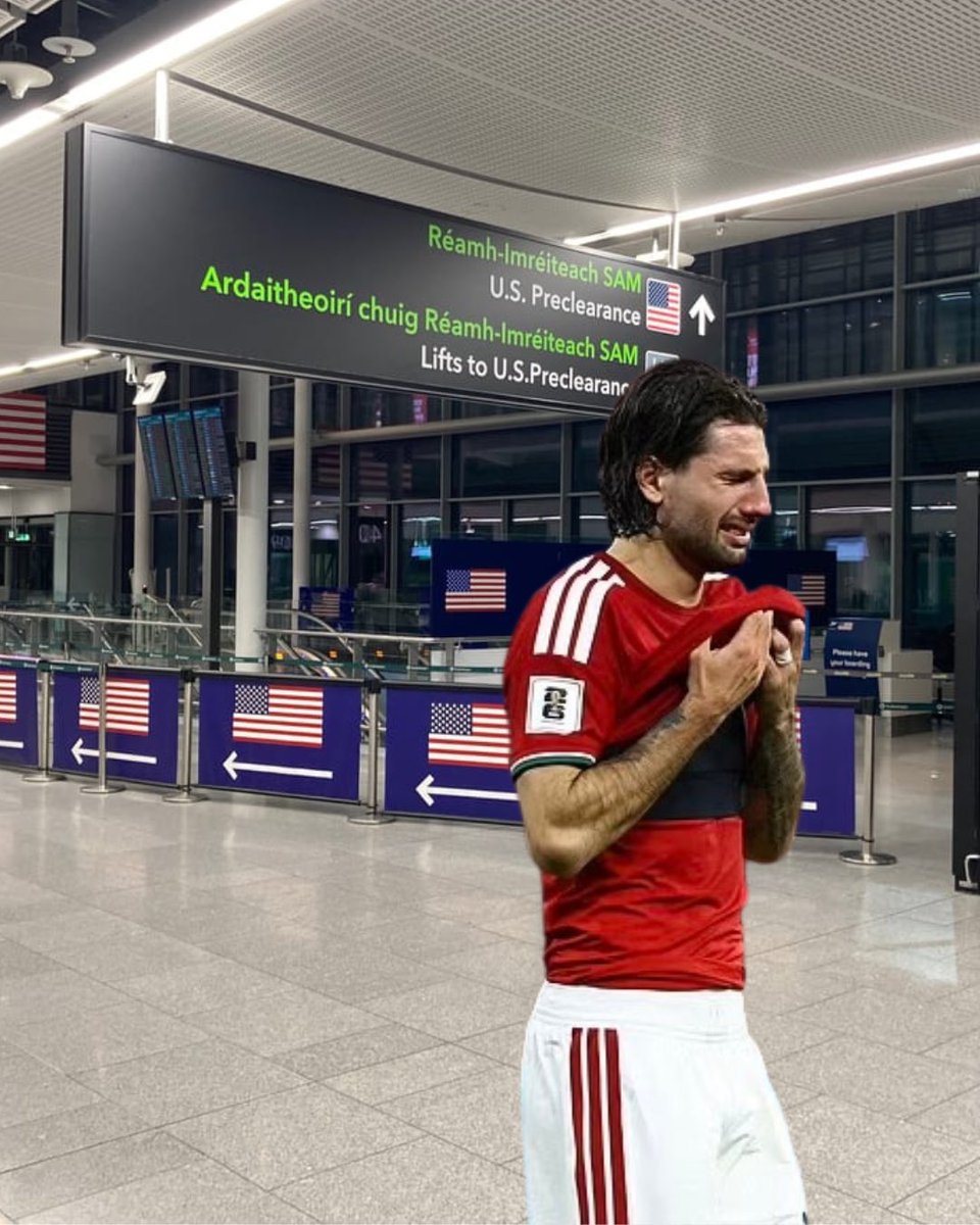 U.S pre-clearance. Some have it, some don’t.