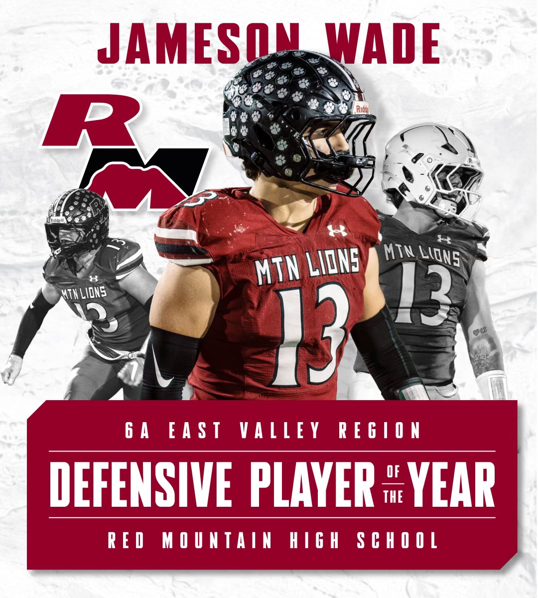 DPOY for <a href="/JamesonWade13/">Jameson Wade “the blade”</a> . Is 4 tackles away from being the all time leading tackler in school history! He is the heart and soul of the defense, senior captain leads the conference in tackles and sacks. The best LB in the state!