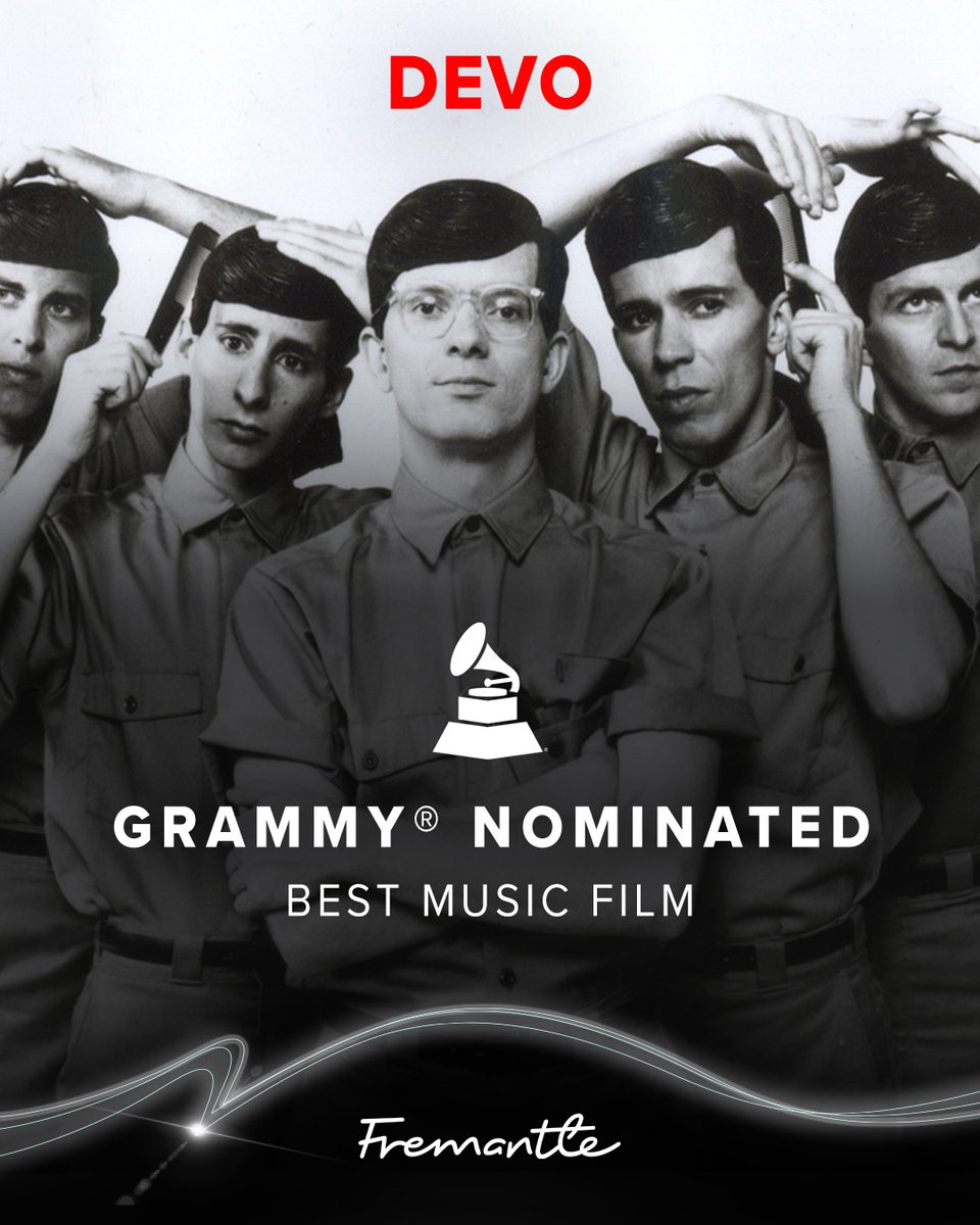 DEVO goes to the #GRAMMYs 🎵

From premiering at <a href="/sundancefest/">Sundance Film Festival</a> in 2024 to being nominated for Best Music Film at the <a href="/RecordingAcad/">GRAMMYS</a> in 2025 - this is the band's first Grammy nod in over 40 years and a historic first for Fremantle.

Made in partnership with <a href="/BMG/">BMG</a> and <a href="/warnermusic/">Warner Music Group</a>