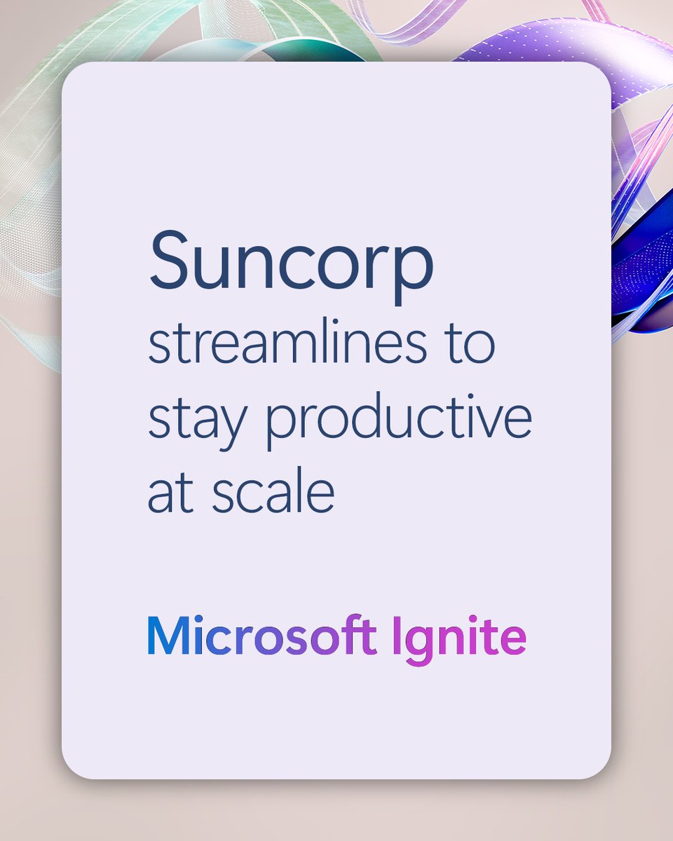 windows4biz's tweet image. Need more speed and efficiency? So did Suncorp. Here&apos;s why they switched to Windows 11 on Copilot+ PCs:

- Seamless workflow across local, cloud &amp;amp; virtual environments 
- Security, at scale, on every device
- Built to handle advanced AI workloads locally

See Suncorp&apos;s story:…