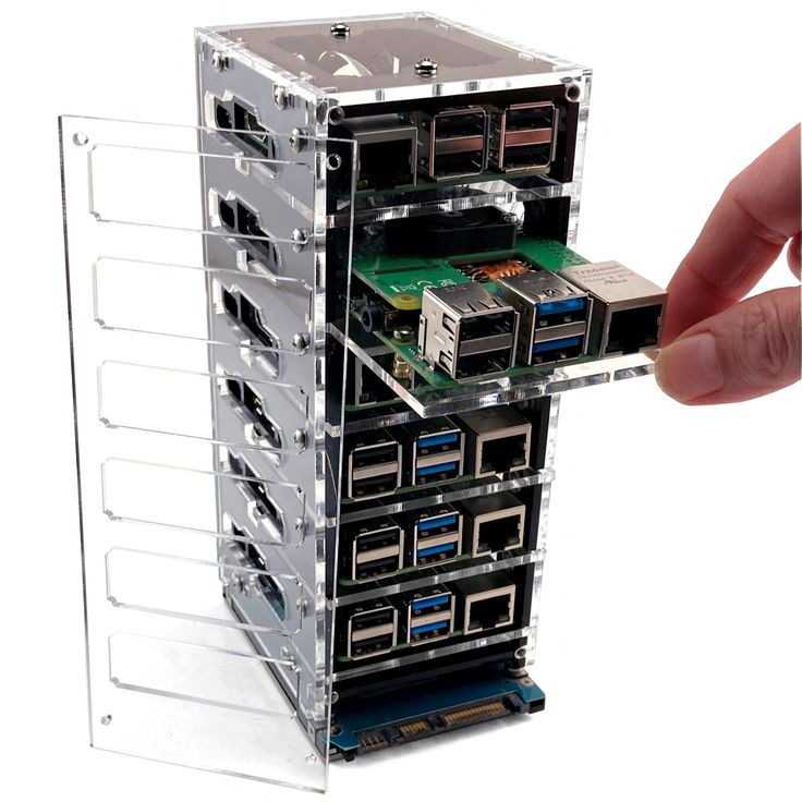 cqcqcqdx's tweet image. C4Labs Bramble 4 or 6 Stack Cluster Case with fans for Raspberry Pi5, 4B, 3B+, 3B &amp;amp; 2.5&quot; SSD Hard Drive.