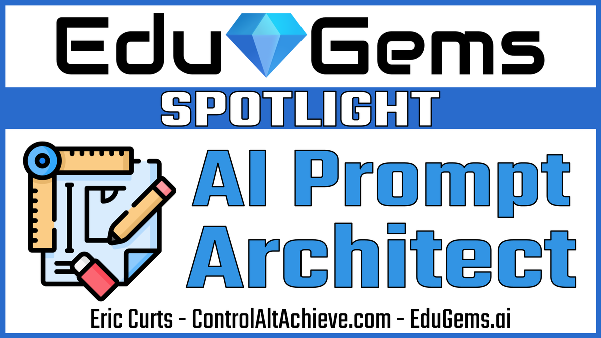 ericcurts's tweet image. 💎 New EduGem: edugems.ai/gem/ai-prompt-…

📐 AI Prompt Architect - Build a high-quality AI prompt from scratch, including a clear role, specific task, explicit interaction rules &amp;amp; more

#EdTech #Gemini #GoogleEDU #EduGems @GoogleForEdu @GeminiApp