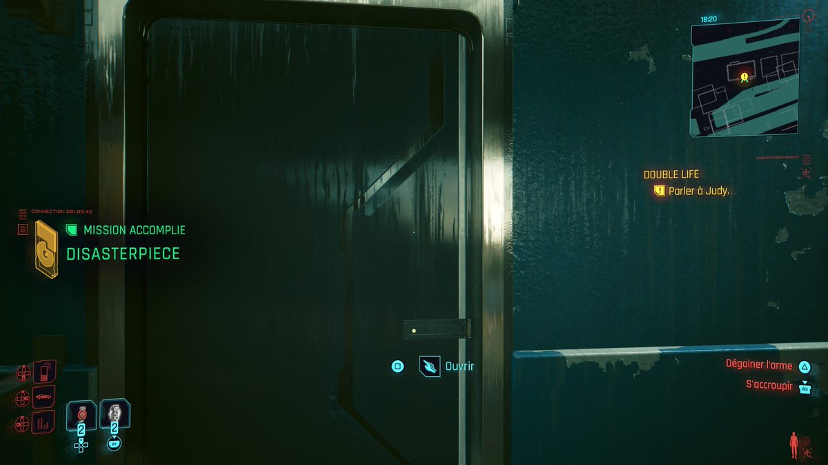 🎮 Cyberpunk 2077

Disasterpiece :
Je ne pensais pas autant apprécier les phases d'action /tir / infiltration dans ce jeu ! 🔥
Quant aux DS, ce n'est pas ce que je préfère 🤖 mais  j'ai mieux capté le principe 😉

#Cyberpunk2077 #PS5Share