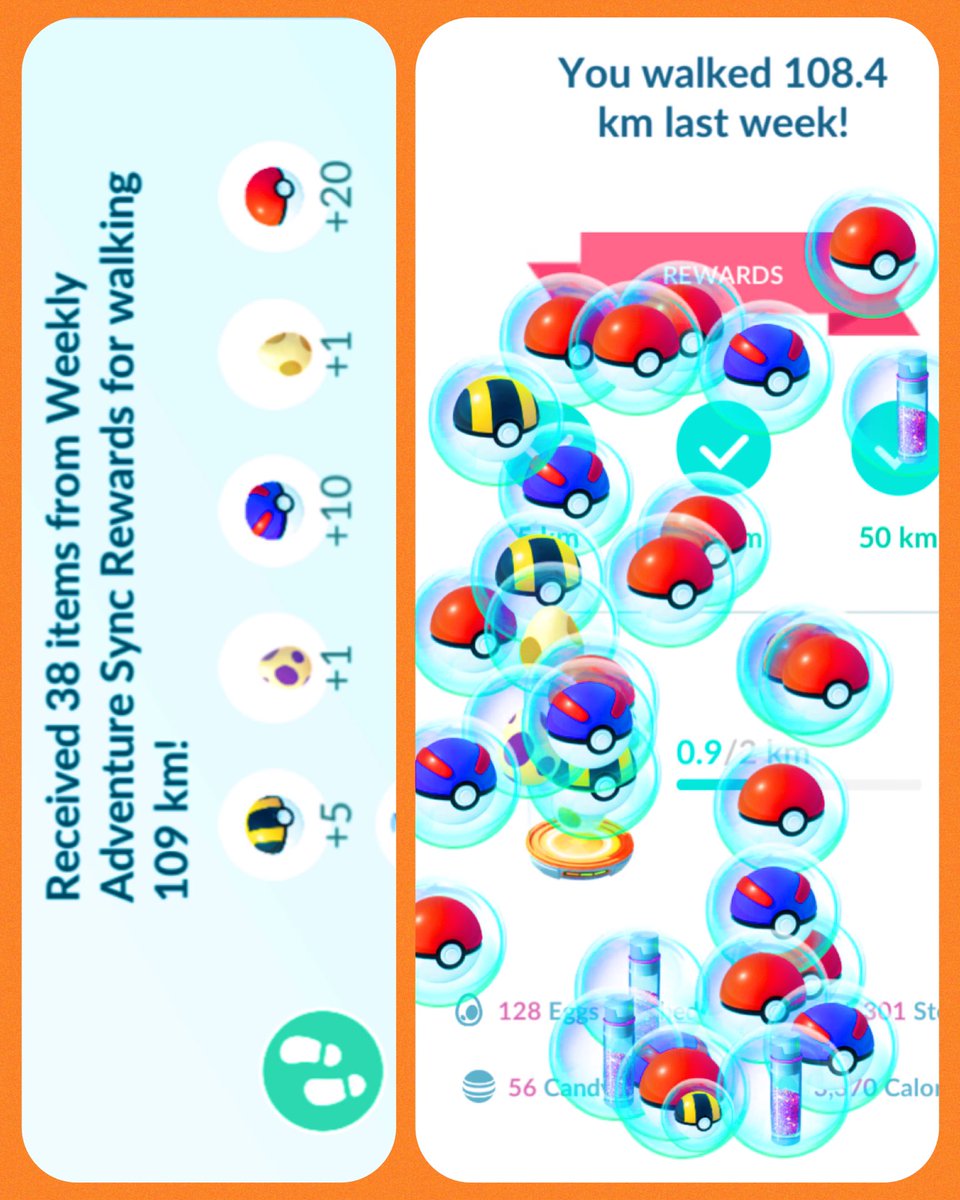 KamikeoPoGo's tweet photo. Adventurin’. 
😁

… 👊🏾🐻 GRIND! 
#AdventureSync #AdventureSyncRewards #WeeklyProgress
#PokemonGo #PokemonGoApp https://t.co/GtHpHidFr6