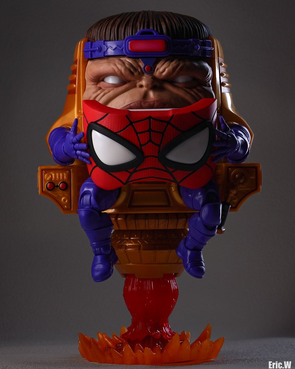 EricW2038's tweet image. Hasbro: Marvel Legends M.O.D.O.K.
head by LemonDescm
#spiderman #modok #marvel #hasbro #marvellegends #figure