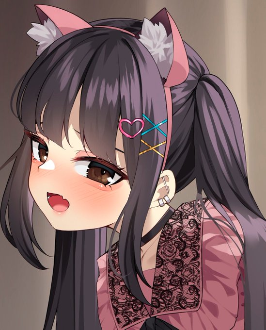 最近地雷系ムーブがまた来てる・・・(画像は前に販売したゲームの子です)