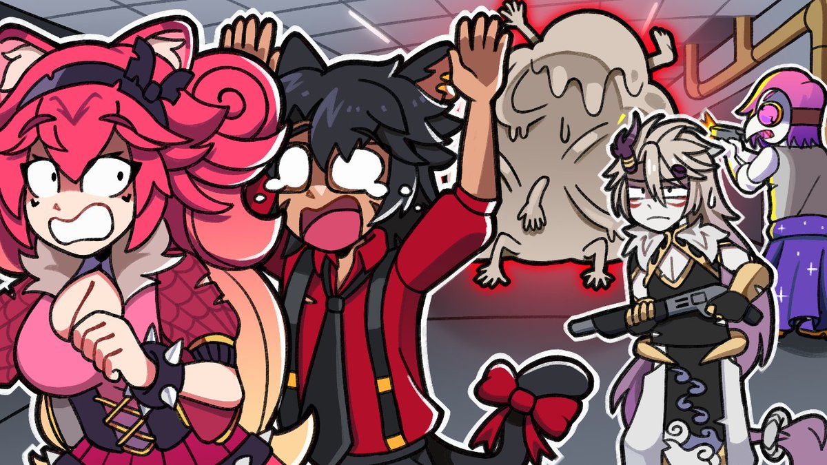 Taiga_Chama's tweet image. 📢SONS OF THE FOREST: 100 DAYS COLLAB (Days 68-70+71-80)‼️

last session @Crowmeda_ got deleted by a power outage so we&apos;re gonna get back on track today! @LunariaAyaren, @LeizuShen and I kept the bunker warm don&apos;t worry...

⏰Stream is today at 12PM PST | 2PM CST | 3PM EST!