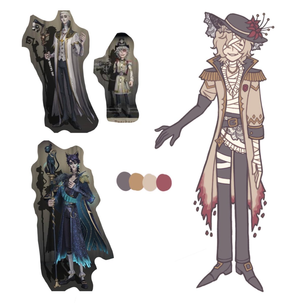 yayetchko's tweet image. no tags bc its kinda cheeks but heres my lumina a tier redesign. just in time for halloween