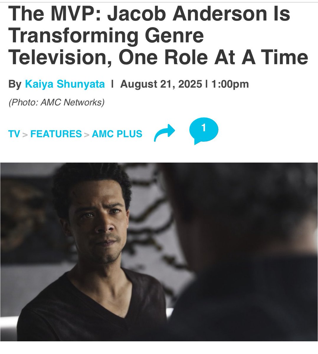 dailyraleighr's tweet image. So sad to hear the news regarding paste magazine and closing of certain operations, and once again emphasizes the importance of engaging with journalism and criticism.

Kaiya wrote this beautiful piece about Jacob transforming genre TV. Sending love. 

pastemagazine.com/tv/amc-plus/ja…