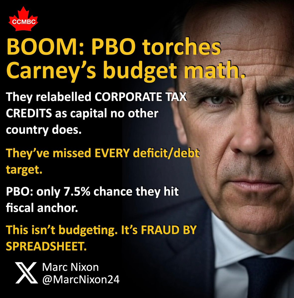 2021Ccmbc's tweet image. 🧮 No amount of book-cooking will hide from Canadians how little purchasing power they will have for the basic essentials in life: housing, energy and food.
#Carney WANTS opposition to trigger an election. 

There is no universe or reality where a responsible government would…