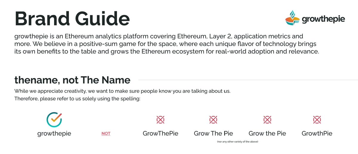 web3_data's tweet image. Friendly reminder 
- growthepie ✅️
- GrowthPie 😵‍💫

But, we got you covered! We just acquired and set up a url forward for the latter (at least on .xyz, .com still pending)