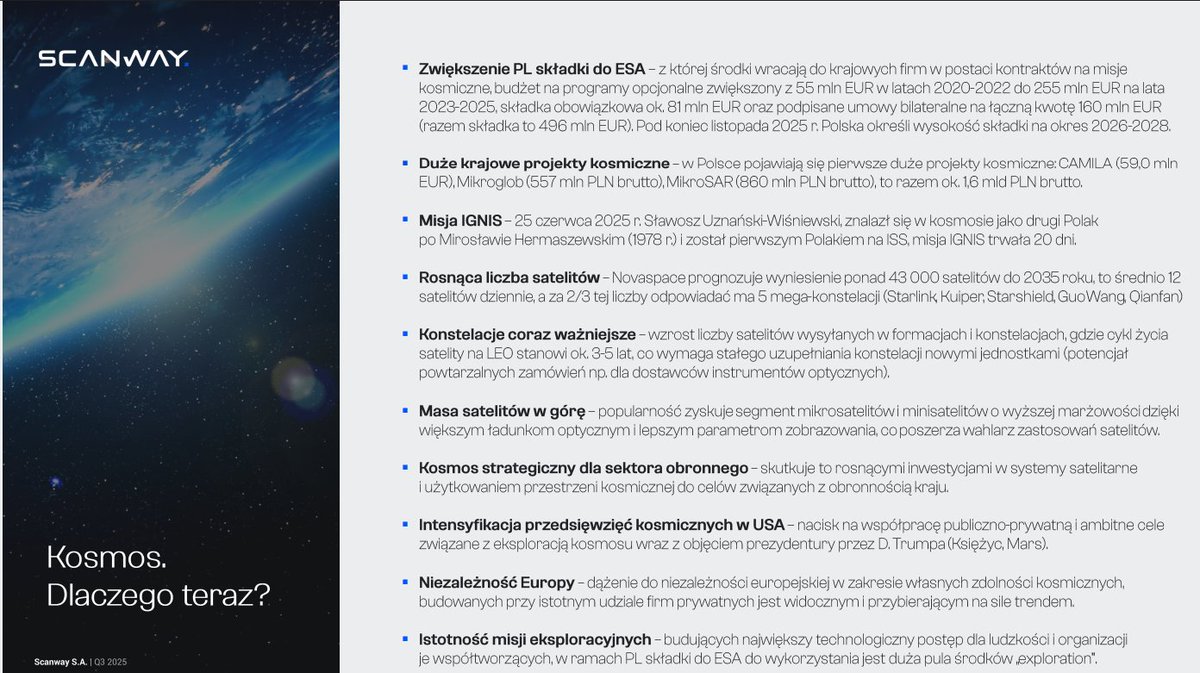 Get_Inside_Tech's tweet image. Scanway: wyniki Q3 + webinar🧐

Spółka opublikowała raport kwartalny i standardowo przeprowadziła webinar inwestorski. Najciekawsze informacje wraz z moim komentarzem poniżej👇

Wyniki finansowe:
➡️ 16 mln PLN przychodów w Q1-Q3 (+89% r/r)
➡️ 8 mln marży bezpośredniej Q1–Q3 (+23%…