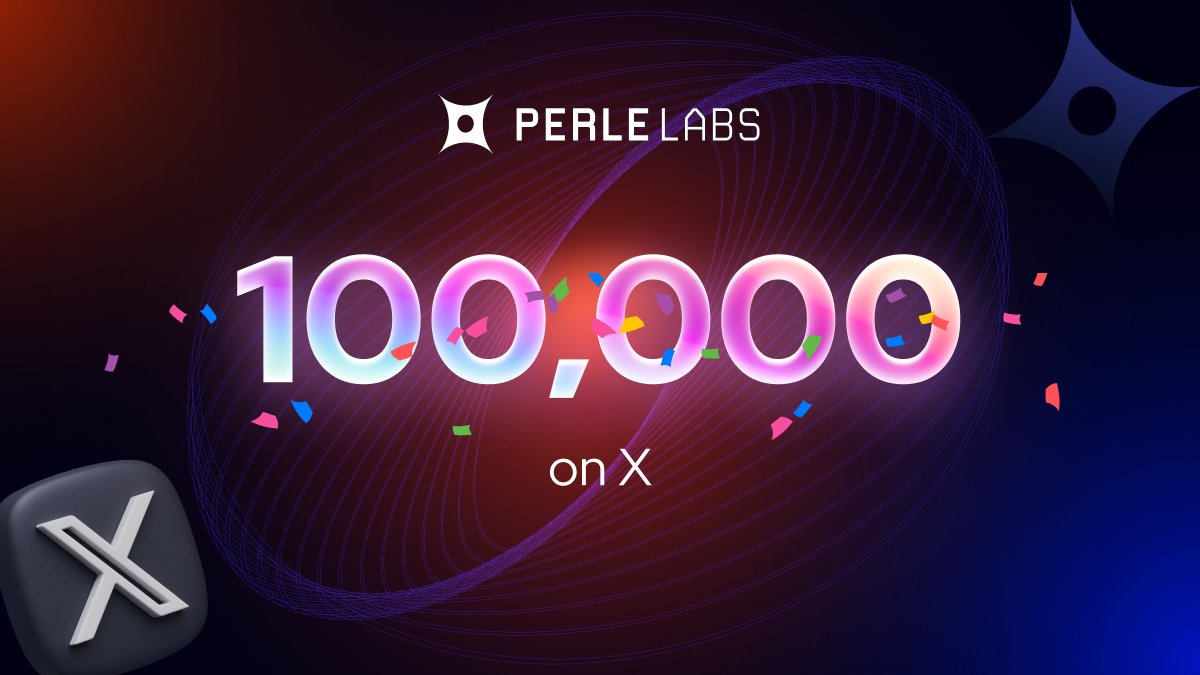 PerleLabs's tweet image. 100K of you on X 🤩🤩🤩

Thank you to everyone who has joined the mission, showed support, and and been part of the beta.

It all starts with this community.