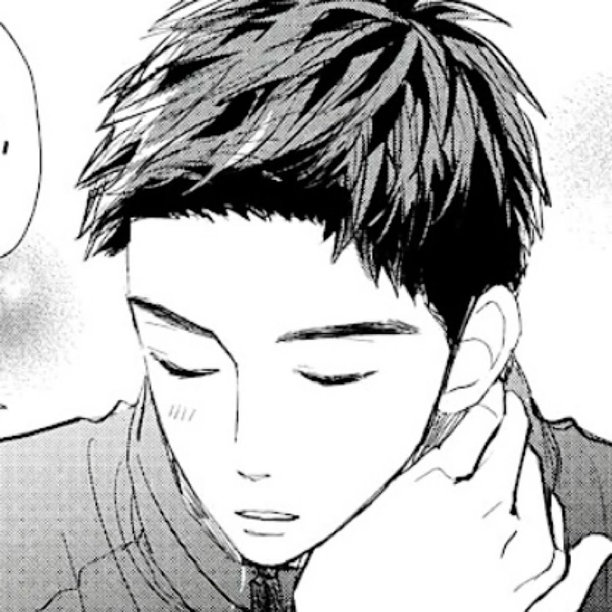 bekcrrus's tweet photo. got to be my favorite haircut for of bl men, thank god for baseball bl bcos i cannot find them in other genres https://t.co/8Srwqn7Vnl