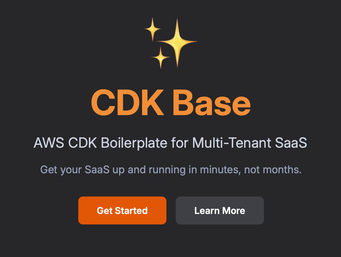davidgariepy's tweet image. I&apos;ve spent 100+ hours building the same AWS setup across multiple projects.

So I packaged it:  cdkbase.com

React Router + AWS CDK. Type-safe infrastructure. Lambda, database, auth... all configured.

Stop reinventing infrastructure. Start shipping features.