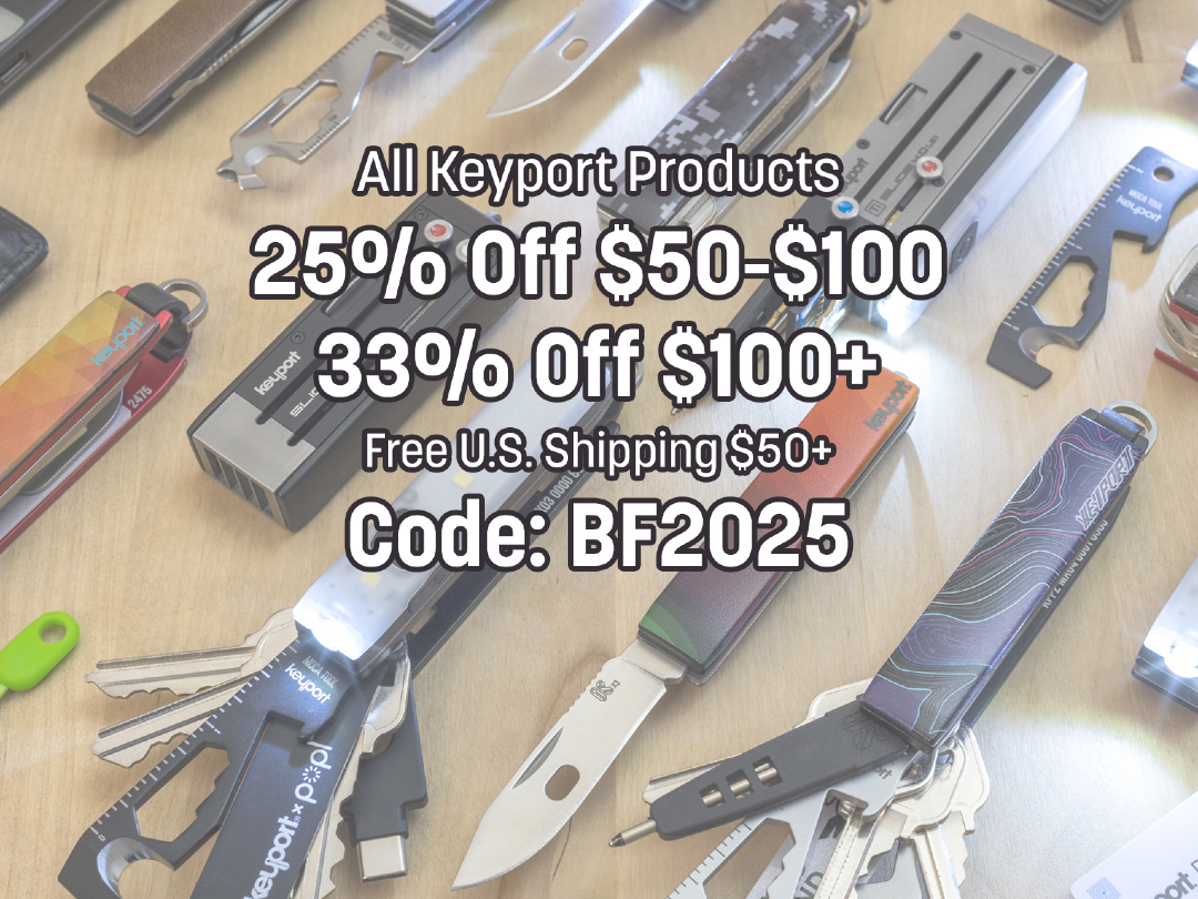Keyport Black Friday Starts Now!

Stock up on gifts &amp; deck out your own Keyport with our biggest sale of the year.

Shop Now 👉 mykeyport.com