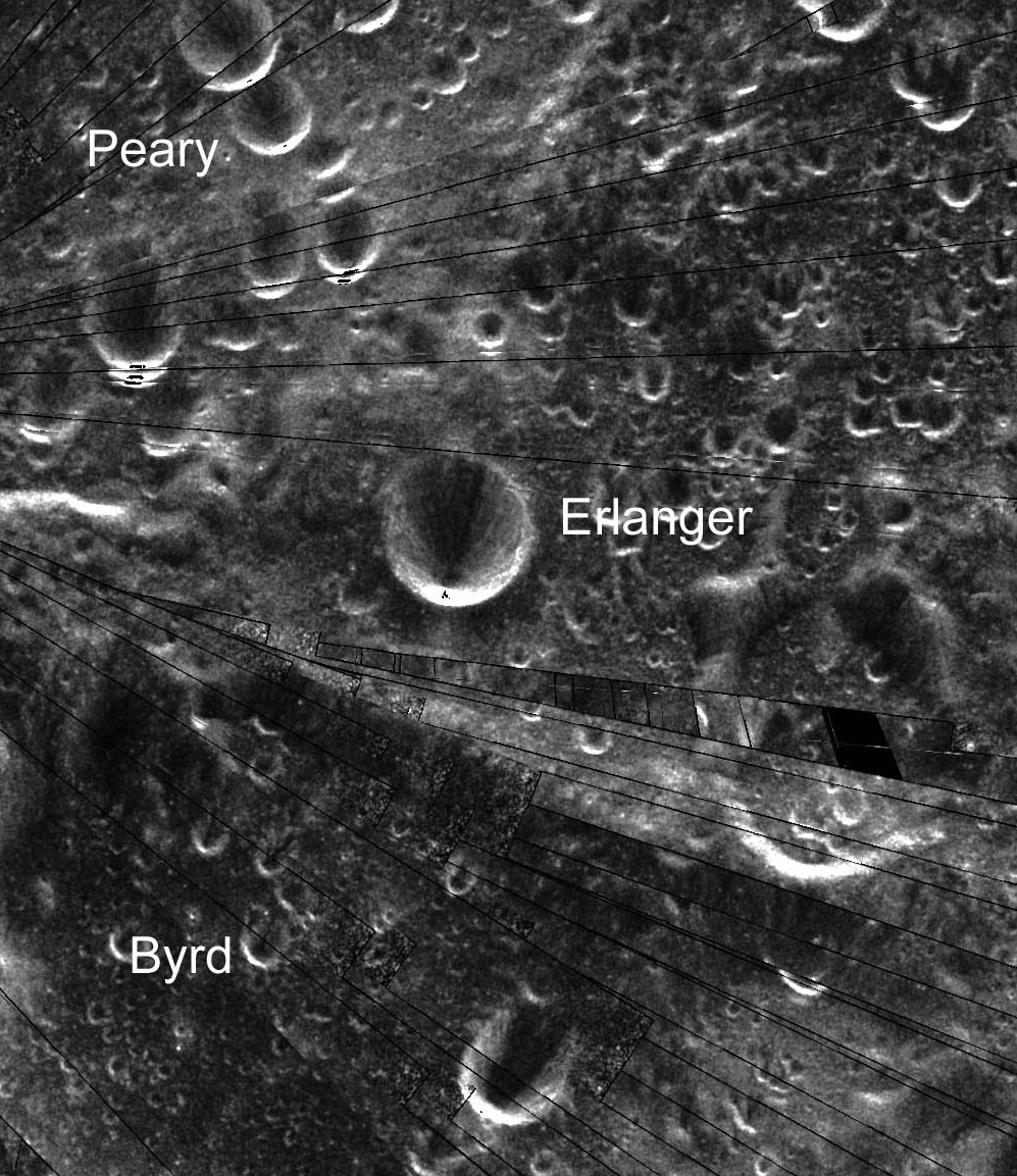 Erlanger, Lunar Crater.

Erlanger is a very deep impact crater located near the lunar North Pole.

This crater is pitch black, but it might be the most valuable real estate in the solar system.

Why this Moon Crater is Always Pitch Black?
