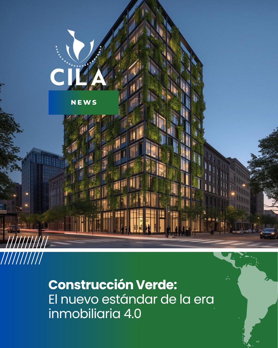 ConfederaCila's tweet image. 🌱 La construcción verde ya no es una tendencia: es el nuevo estándar de la era inmobiliaria 4.0.

Para más información ingresa al siguiente enlace 👉 shorturl.at/Q5F88

#ConstrucciónVerde #Sostenibilidad #Inmobiliario #Innovación #RealEstateLatam