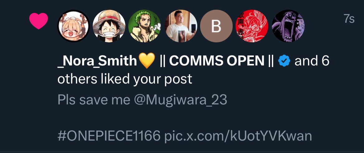 I thought Redon liked my post for a sec😭

#ONEPIECE1166