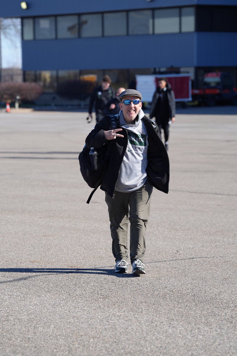 Wheels up to the Greatest City in the World with <a href="/MSU_Basketball/">Michigan State Men's Basketball</a>