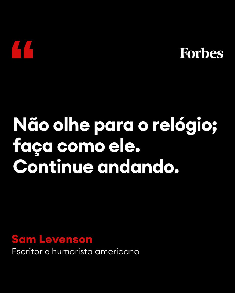 Sam Levenson (1911–1980) foi um humorista, professor e escritor americano conhecido por sua inteligência afiada e humor cotidiano. 

#SamLevenson #SigaEmFrente #Sucesso #Objetivo #FraseDoDia #ForbesBr