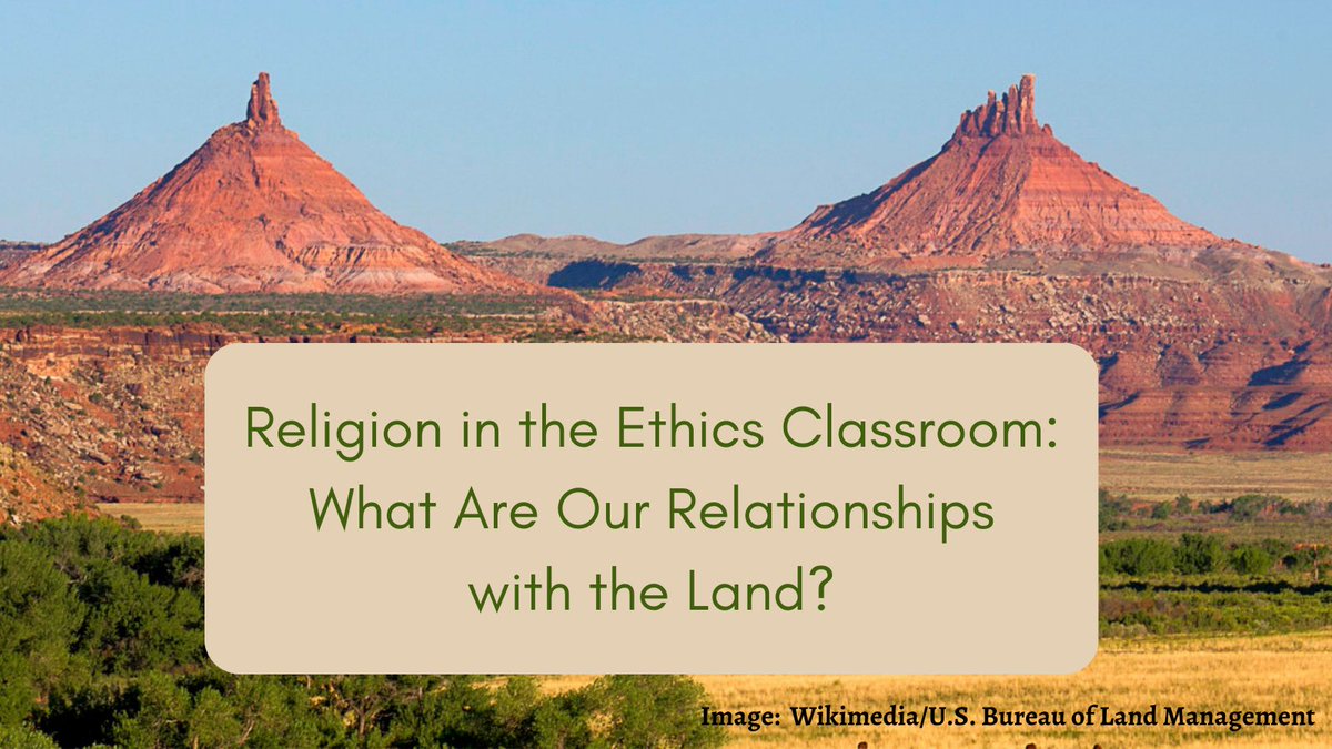 WorldRel4Kids's tweet image. It&apos;s still Native American Heritage Month! Be sure to check out this HS lesson plan centered on Bears Ears Nat&apos;l. Monument...written by Elsa Kunz for @ReligionMatter5 ➡️ bit.ly/LandRelationsh…

#highschool #lessonplan #educators #teachers #bearsears #NativeAmerican #ethics