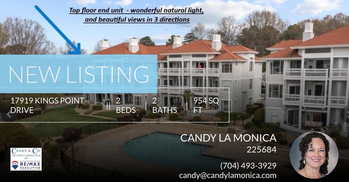 LakeHomeByCandy's tweet photo. 📍 New Listing 📍 Take a look at this fantastic new property that just hit the market located at 17919 Kings Point Drive C in Cornelius. Reach out here or at (704) 493-3929 for more information https://t.co/JxMh2bAIIY https://t.co/pCd6W8o9V2