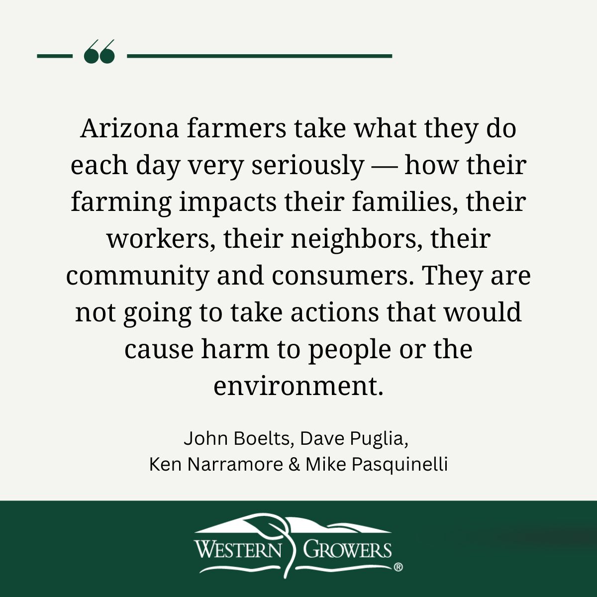 <a href="/JohnBoelts/">John Boelts</a>, <a href="/Dave_Puglia/">Dave Puglia</a>, Ken Narramore and Mike Pasquinelli want to set the record straight regarding crop protection. 

Read the full article Under the Cover of Darkness for Safety here: azcapitoltimes.com/news/2025/11/1…