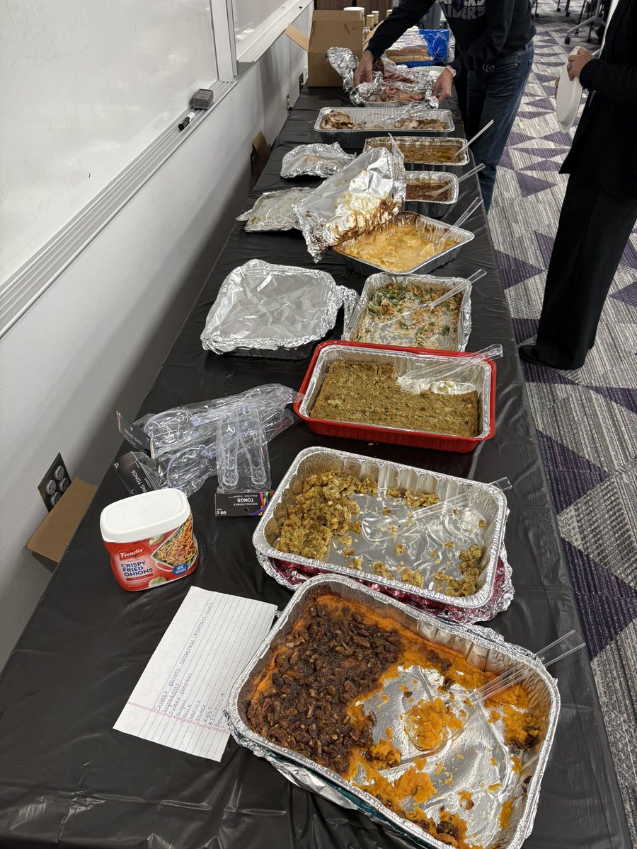 Thanksgiving Staff Potluck today!!!!
#WeAreRichland