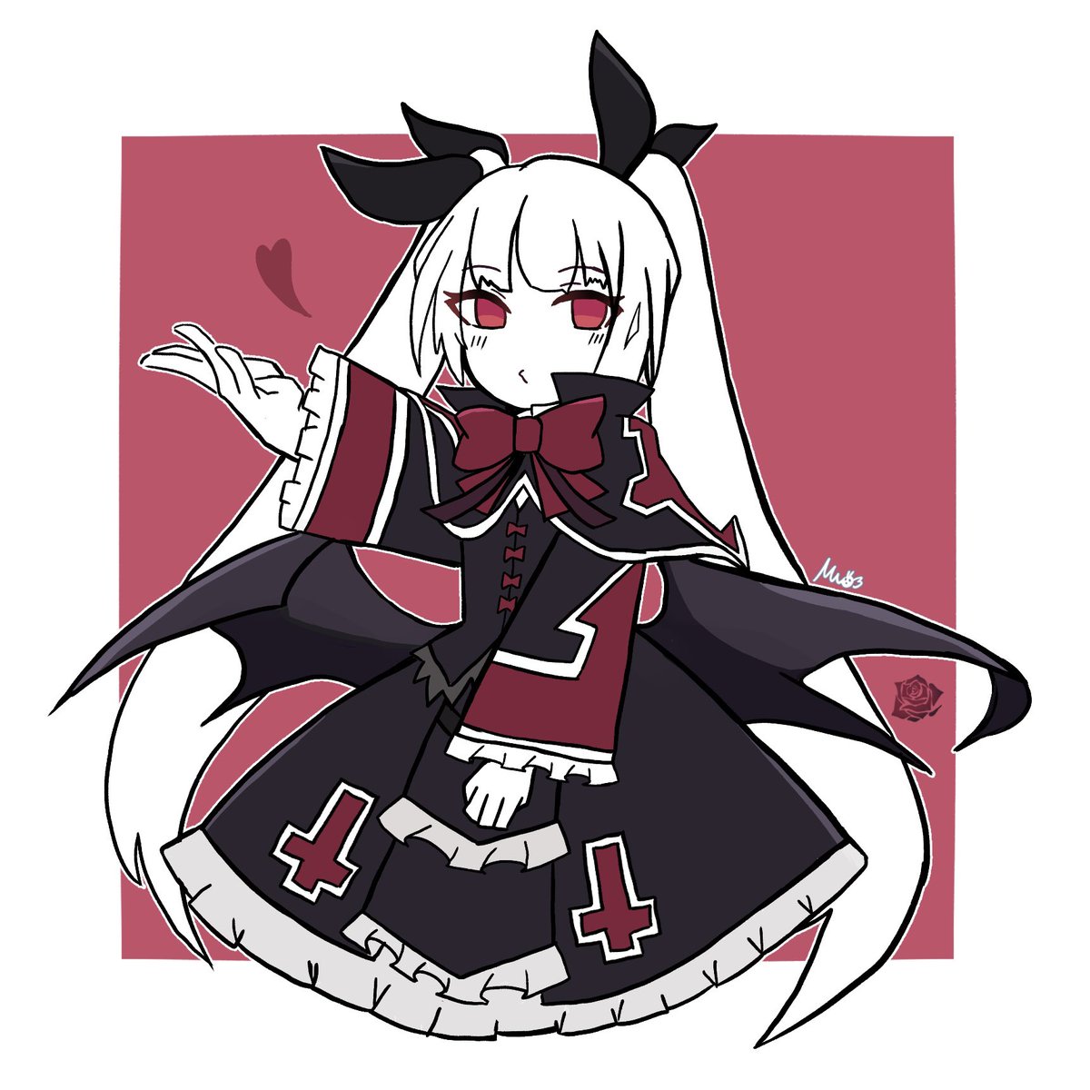 夜のお絵描き レイチェル嬢。