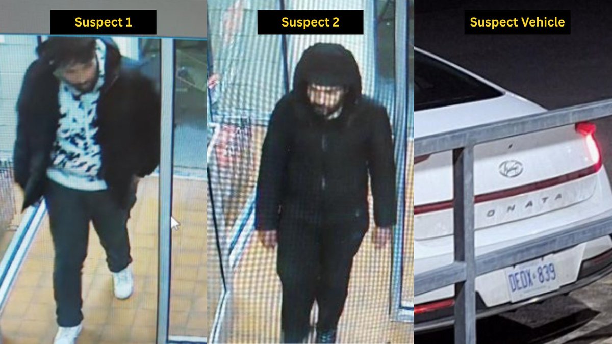 #GreyBruceOPP is asking for the public's help in identifying two individuals involved in a theft at the LCBO in Dundalk. 

On Sunday, November 16, 2025, two unknown individuals entered the LCBO on Highway 10 in Dundalk and stole merchandise before leaving the store. The