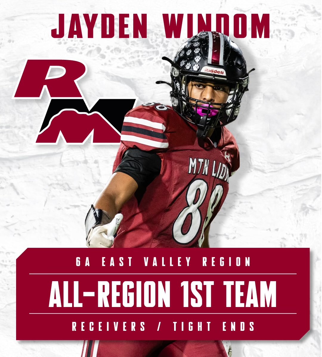 1st team All-Region <a href="/JaydenWindom/">Jayden T. Windom</a>