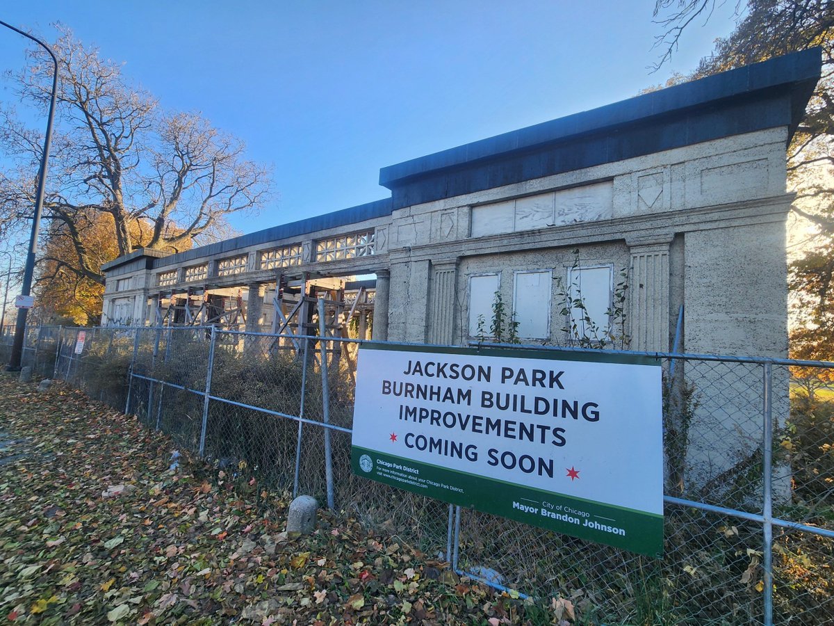 Jackson Park’s Burnham Building will be restored with help from a $500,000 federal grant. blockclubchi.co/49jijdU