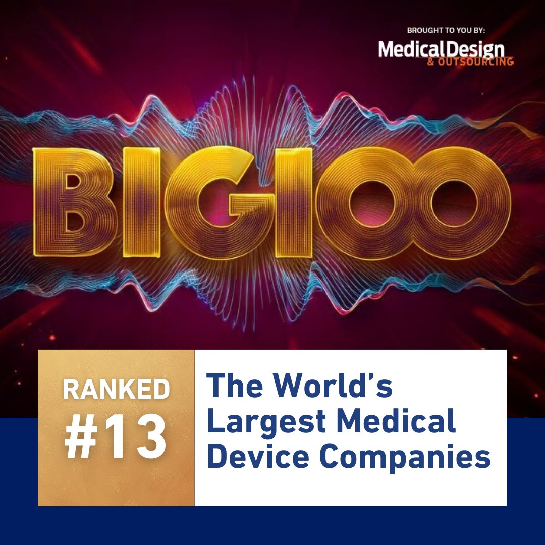 Owens &amp; Minor is proud to rank 13th on the <a href="/MedTechDaily/">Medical Design & Outsourcing</a> 2025 Medtech Big 100 list, recognizing the world’s largest medical device companies by growth and revenue.
ow.ly/InB250XpYpu

#MedtechBig100 #OwensAndMinor #LifeTakesCare