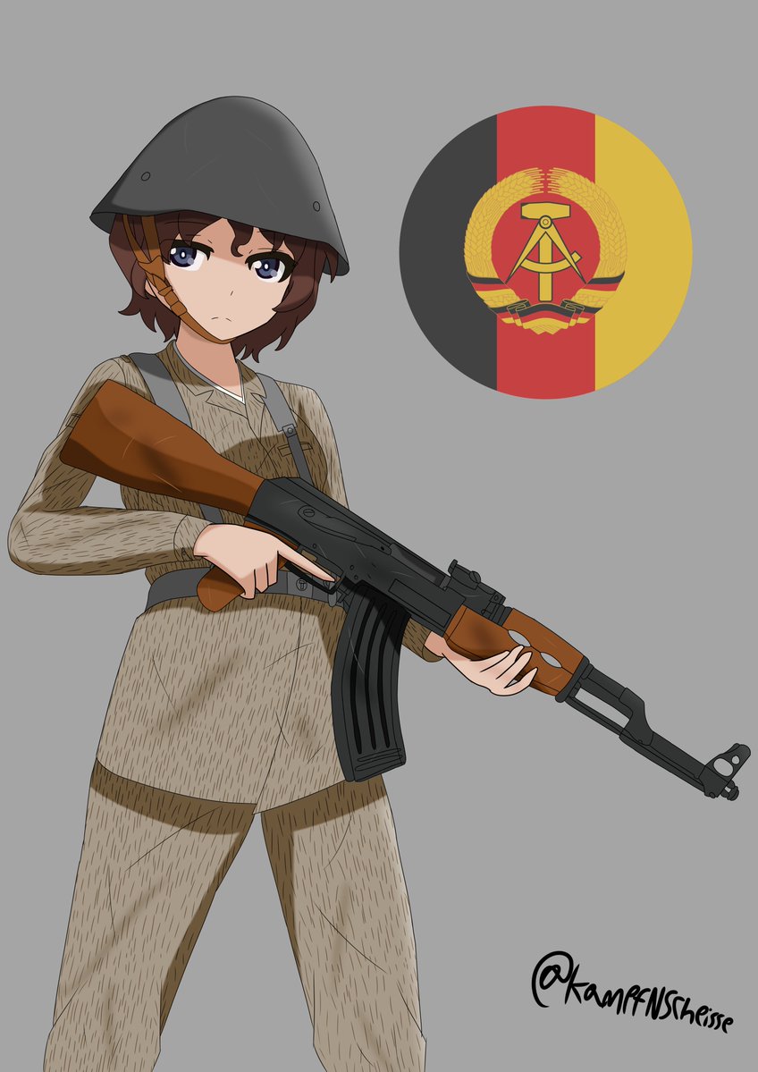 Koume, Honecker's top gal.

#GirlsUndPanzer #GuP #garupan #ガルパンらぶらぶ