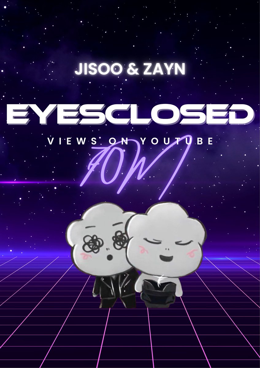 ForeverKimJisoo's tweet image. JISOO X ZAYN - &apos;𝐄𝐘𝐄𝐒 𝐂𝐋𝐎𝐒𝐄𝐃&apos; (OFFICIAL MV)  has surpassed 70 MILLION views on YouTube with 2.3M likes. ❤️‍🔥