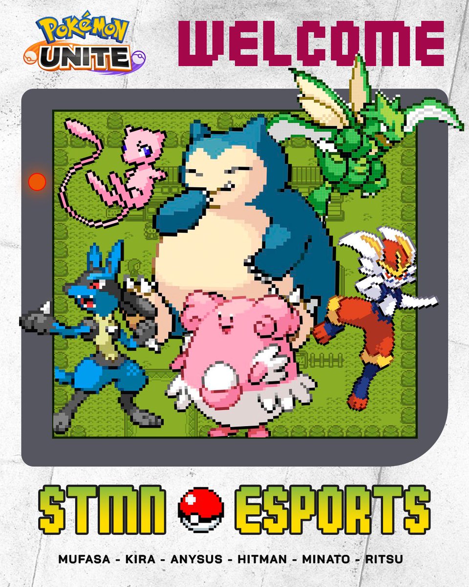 New season | Fresh Trainers

<a href="/UniteEsports/">Pokémon UNITE Championship Series</a> - <a href="/UniteLATAM/">Pokémon UNITE Championship Series LATAM</a> 

First task: #PokemonLAIC 🇧🇷 

Welcome guys!