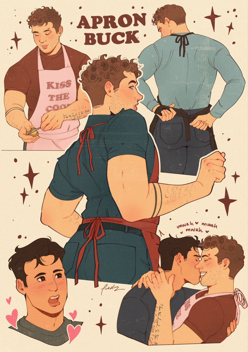 apron buck👨‍🍳💋 #buddie #911onABC