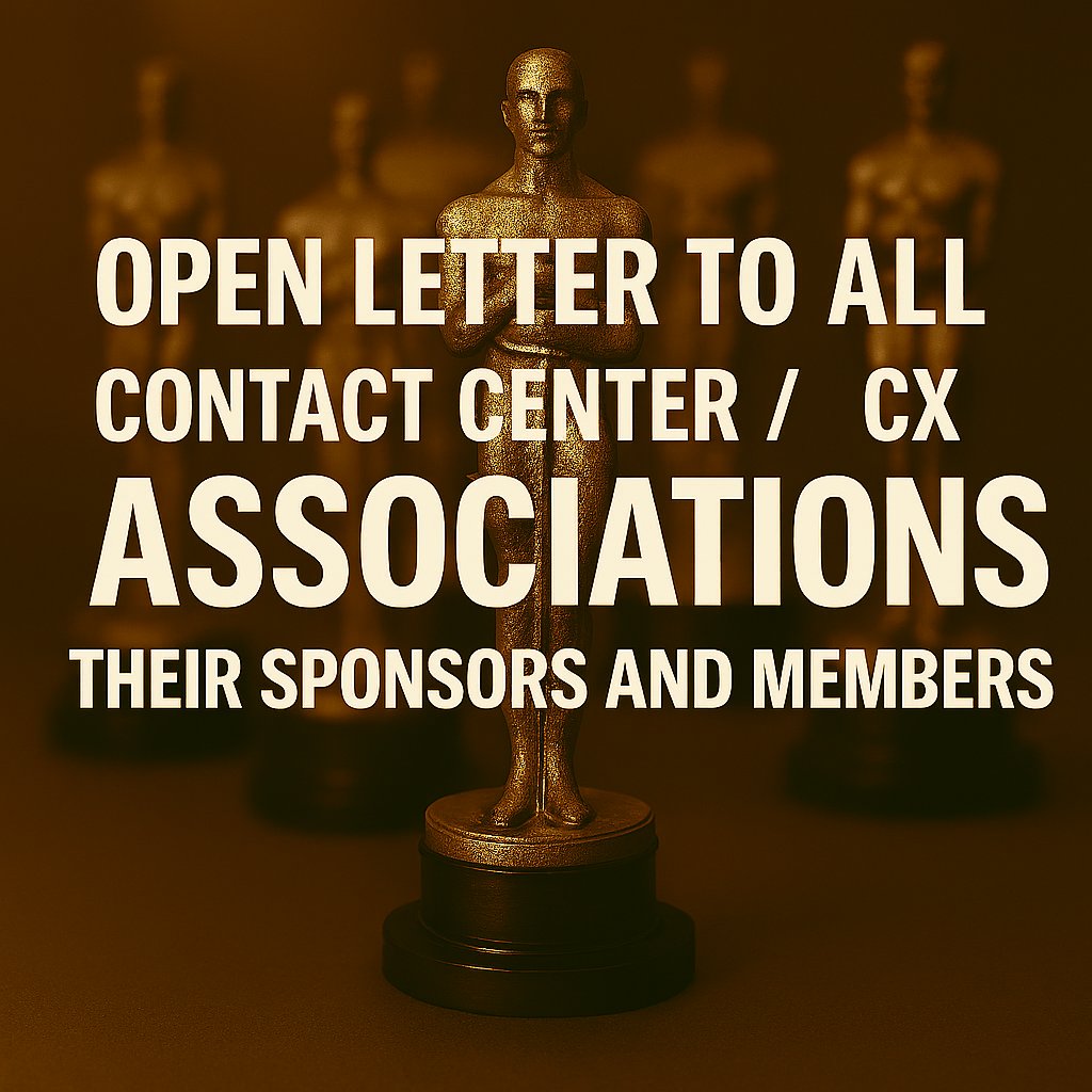 Choose integrity in CX awards. No sponsor entries, no bias, no closed-door judging. Join the only fully transparent global awards.
Details: lnkd.in/gq6Mtfeh
#IntegrityMatters