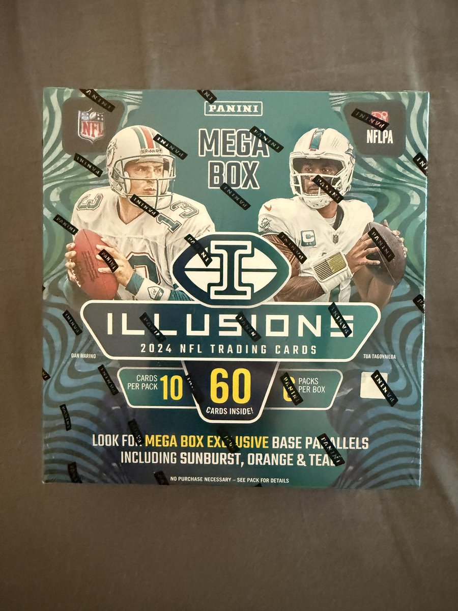 Monday Night Football MegaBox Giveaway

We will be shipping this MegaBox of 2024 #NFL Illusions for FREE to 1 lucky follower 🤝

To enter to win: follow <a href="/TheHobby247/">The Hobby 24/7</a> , predict who wins Cowboys/Raiders, &amp; the final score (only 1 guess per page) #TheHobby