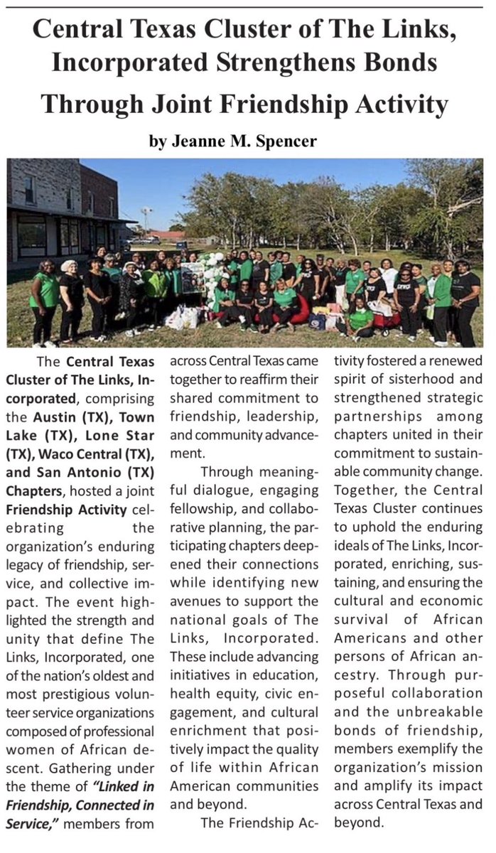 Austin Links in the media. 
   
#austinlinkschapter 
#austinlinks 
#austintxlinks 
#walinks