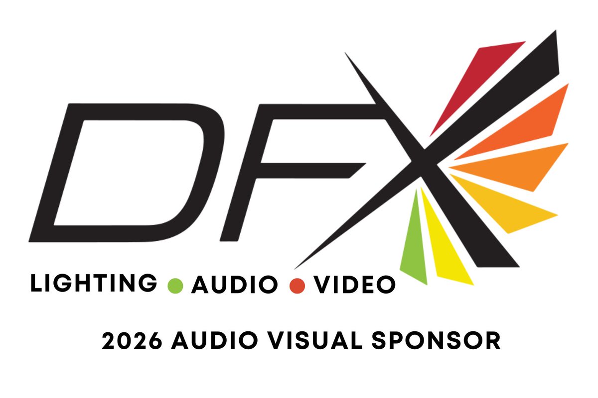 amyemader's tweet photo. welcome to our newest 2026 DICS Sponsors: DFX Soundvision |  Fandango | RTS | VIP Luxury Seating https://t.co/nGDSuV8BOp