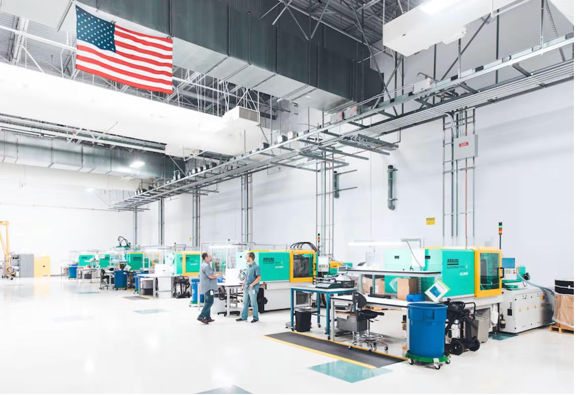 An America of atoms, not just bits.