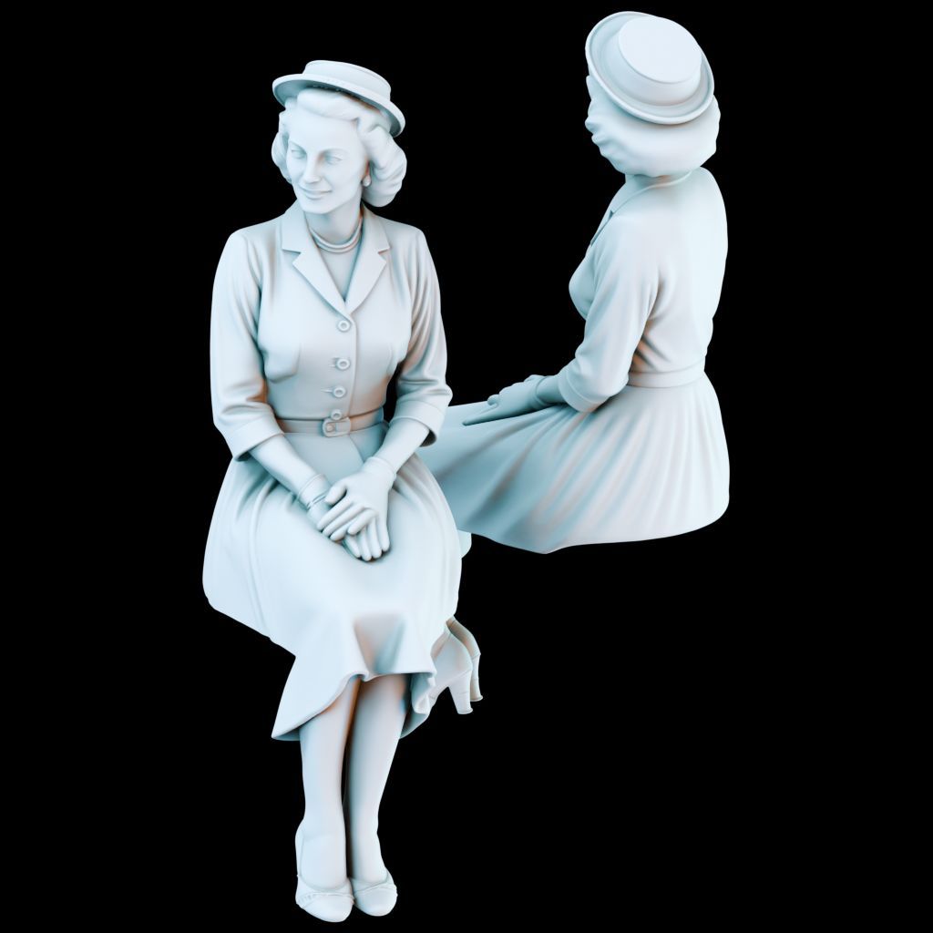 BKGcode_Models's tweet image. “Oh, I just adore watching the countryside roll by — makes you forget the world’s rushing so fast these days.”

Find 3D-printable civilian models here:
cults3d.com/en/users/BKGco…

#scale #diorama #miniature #train @cults3d

Take a step back to the elegant 1950s!