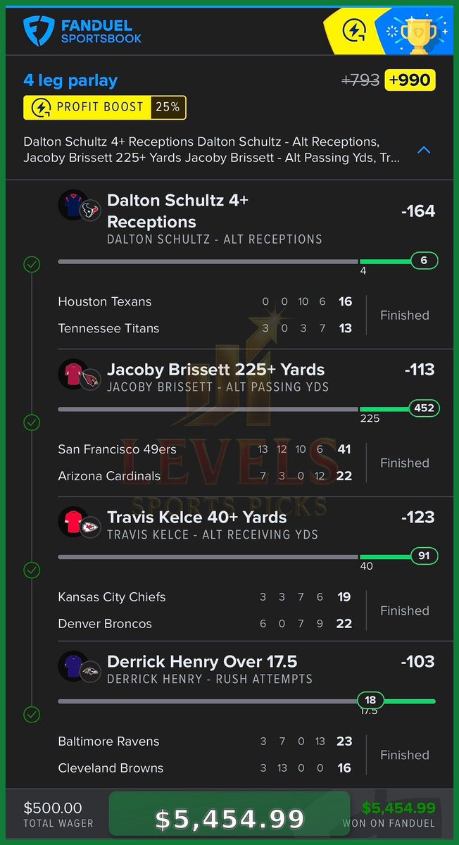 Level UP your bank account and life!

✅ 50% off

✅ Contact <a href="/SoleSlayer2310/">CookinW/Sole</a> or <a href="/LevelsPicks/">Levels Sports</a>!

✅ (3) FREE days after purchase

Coach:
✅+1263 | $681
✅+977 | $488

Vandy:
✅+1027 | $8,400
✅+990 | $5,400

Sole:
✅+775 | $387
✅+482 | $291

PrezKD:
✅+3391 | $174
✅+3240 | $167