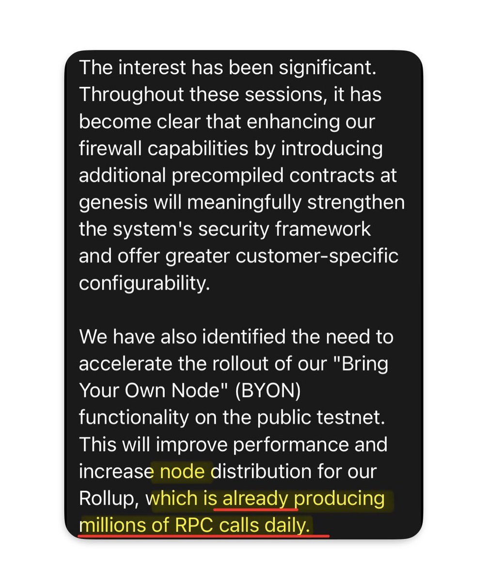 JayJayKan's tweet image. #QuantFusion testnet is already handling millions of RPC calls every day while mainnet is not even live 🤯

Ethereum does around 10 billion per day. 

BYON next month and institutions already testing the rollup. This is only the beginning for Quant 🔥🔥🔥
$QNT