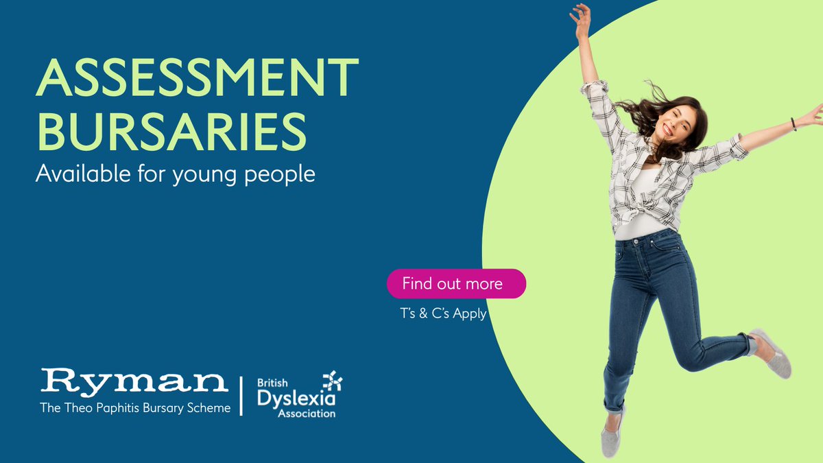 We’re opening a new round of dyslexia assessment bursaries for young people aged 12–21. Every child deserves the chance to understand their dyslexia, but for many low-income families, a diagnosis is out of reach.

Thanks to <a href="/TheoPaphitis/">Theo Paphitis</a> and the amazing <a href="/RymanStationery/">Ryman</a> team, we