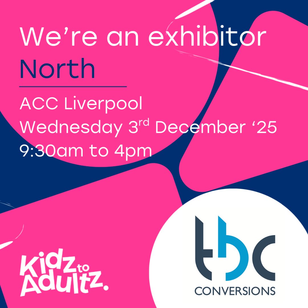 ConversionsTbc's tweet image. 𝗟𝗲𝘀𝘀 𝘁𝗵𝗮𝗻 𝟯 𝗪𝗲𝗲𝗸𝘀 𝗧𝗼 𝗚𝗼!

Will we see you at @kidztoadultz North?

📍Exhibition Centre Liverpool
📅3rd December
⏰9:30am to 4pm

#WheelchairAccessibleVehicles