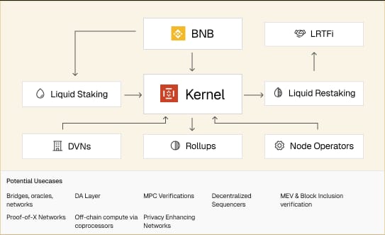 hassankhan_17's tweet image. The $KERNEL token isn’t just another crypto. It’s the heartbeat of KernelDAO’s ecosystem! From restaking to liquidity rewards and governance, $KERNEL brings the community together while securing projects like Kelp LRT and Gain.
@kernel_dao #KernelDAO #KERNEL #DeFi #Web3 #Crypto